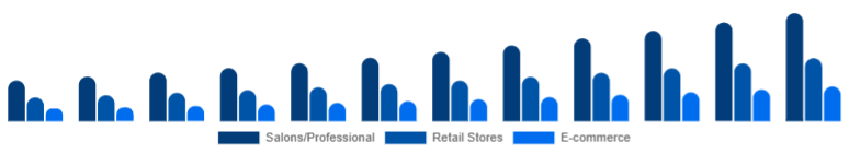 Argentina Organic Hair Color Market Distribution Channel 2025-2033