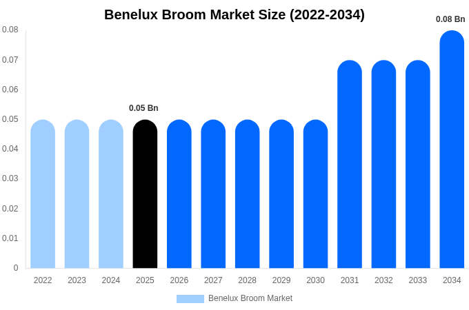 Benelux Broom Market Size, Share & Growth Analysis By [2034]