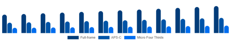 Benelux Mirrorless Camera Market Sensor Format 2025-2033
