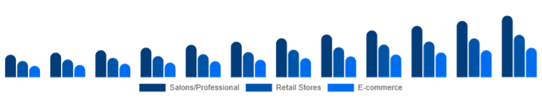 Benelux Organic Hair Color Market Distribution Channel 2025-2033