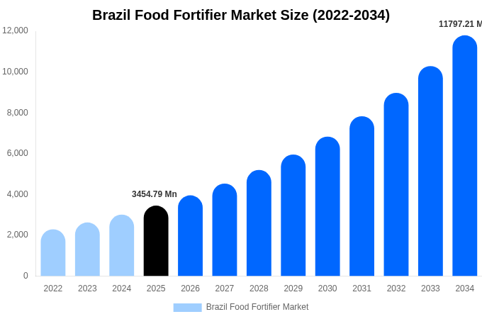 ブラジル 食品強化剤市場 市場規模・シェア・成長レポート [2034年まで]