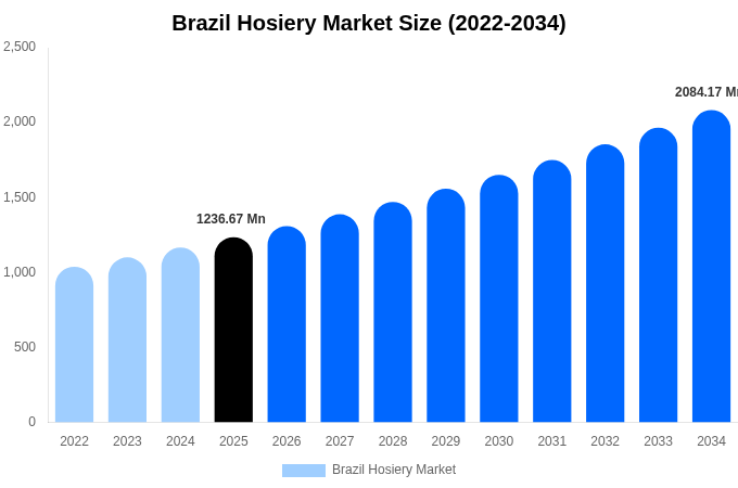 Brazil Hosiery Market Size, Trends & Forecast Analysis (2026-2034)