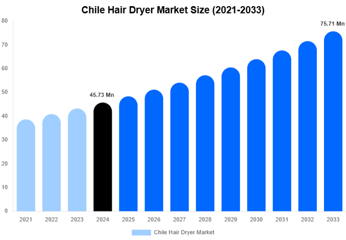Chile Hair Dryer Market Size Report By 2033