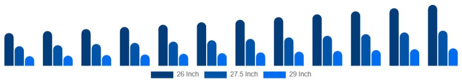 Chile Mountain Bike Market Wheel Size 2025-2033