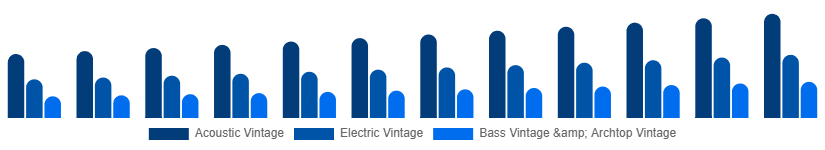 China Vintage Guitars Market Type 2025-2033