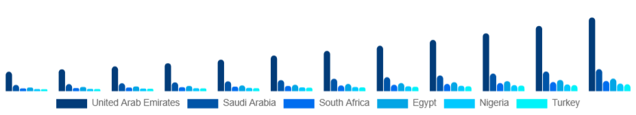 Middle East And Africa Custom T-Shirt Printing Market Country 2025-2033