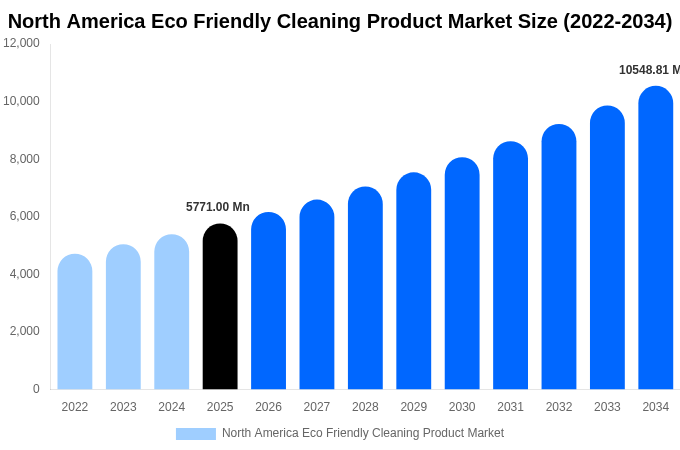 North America Eco Friendly Cleaning Product Market Size, Trends & Forecast Analysis (2026-2034)