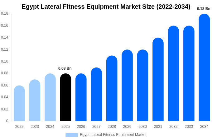 Egypt Lateral Fitness Equipment Market Size & Share Report By 2034