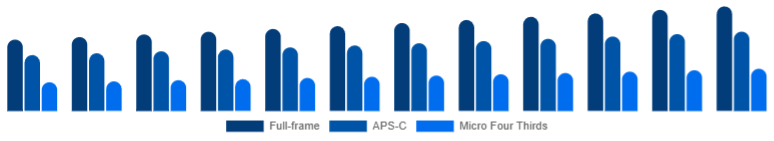 Egypt Mirrorless Camera Market Sensor Format 2025-2033