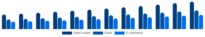 Egypt Nail Extensions Market Distribution 2025-2033