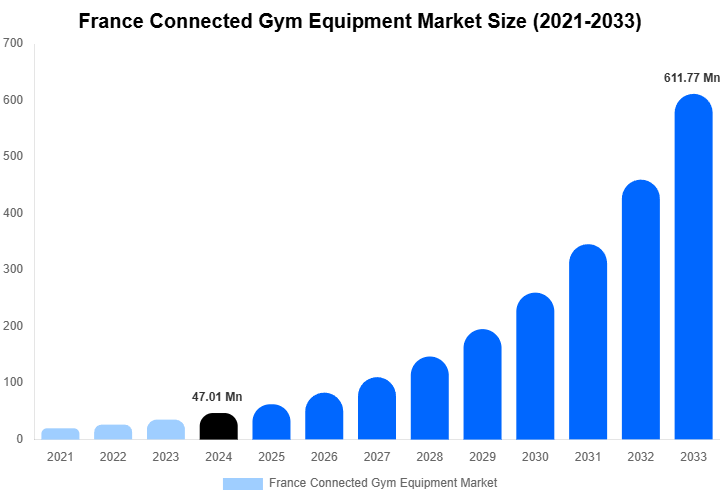 France Connected Gym Equipment Market Size, Share And Growth Report By 2033