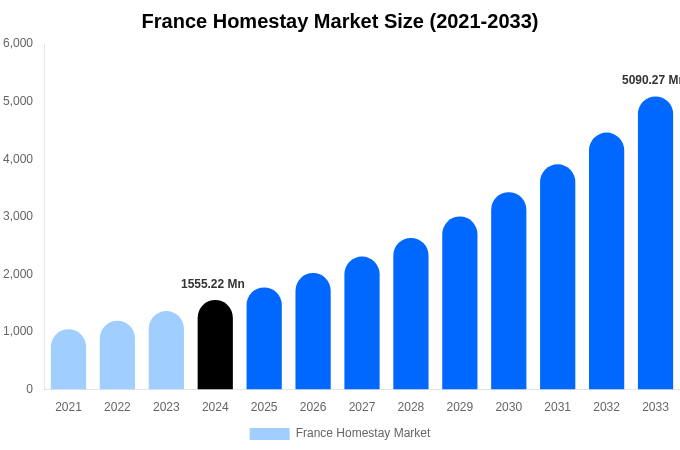 France Homestay Market Size, Share & Growth Report By 2033