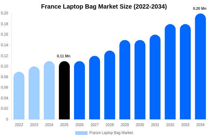 France Laptop Bag Market Size, Share & Growth Report By 2034