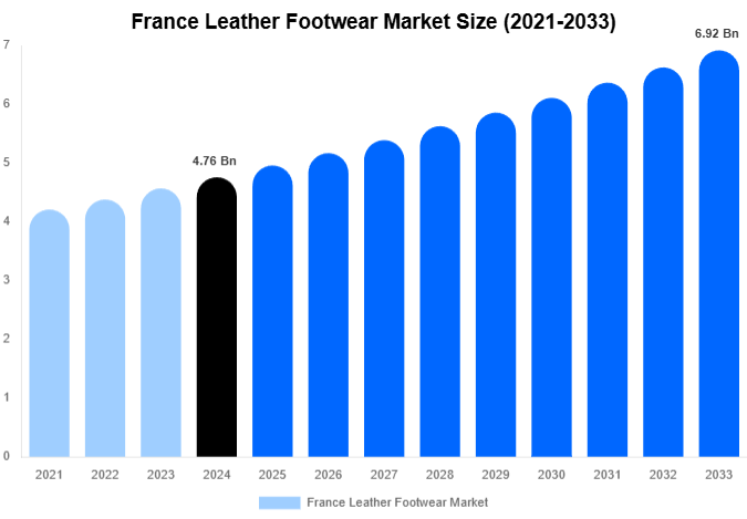France Leather Footwear Market Share & Growth Report By [2033]
