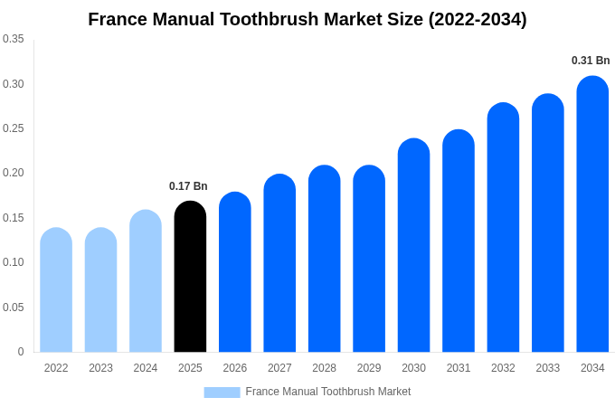 France Manual Toothbrush Market Size Report By 2034