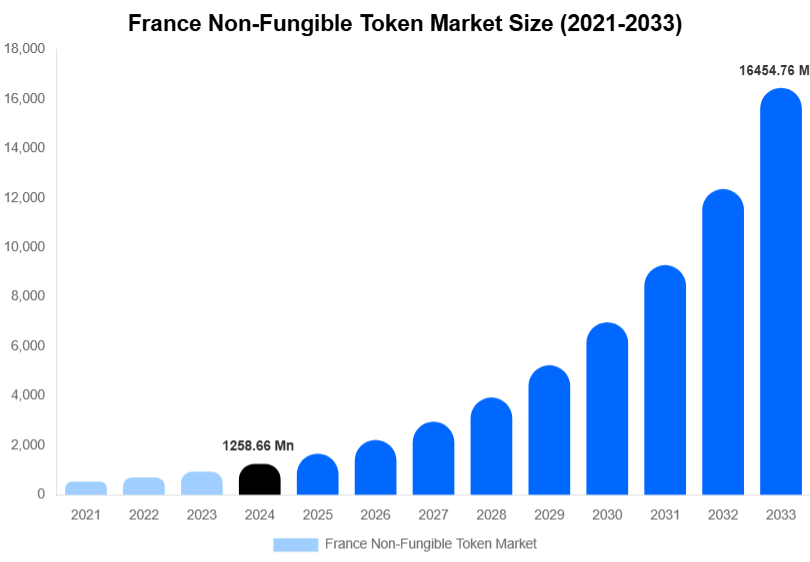 France Non-Fungible Token Market Size, Share Report By 2033