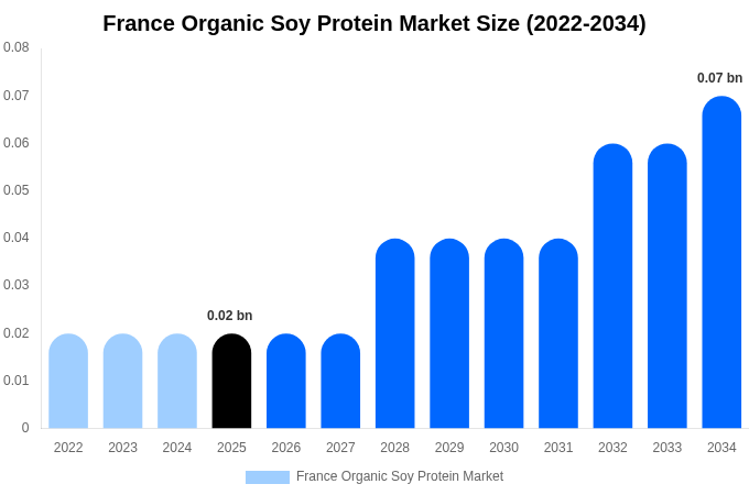 France Organic Soy Protein Market Size, Share Report By 2034