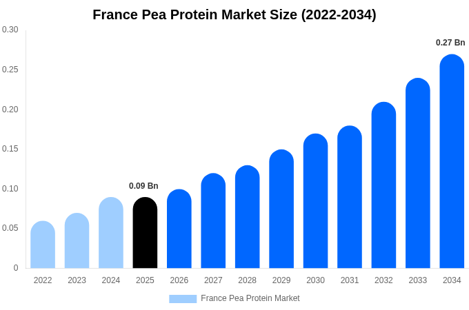 France Pea Protein Market Size, Share & Trends Report By 2034
