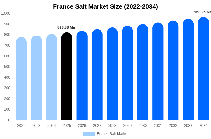 フランス 塩市場 市場規模・シェア・成長レポート [2034年まで]