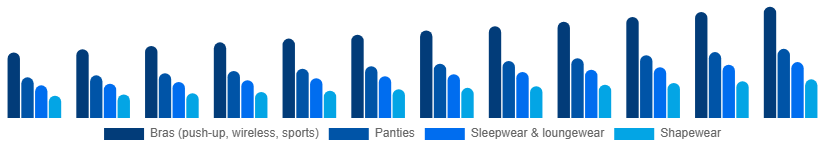 Global Intimate Lingerie Market Product Type 2025-2033