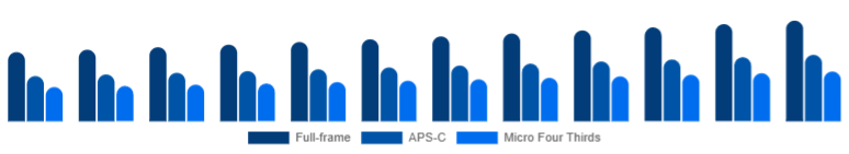 Global Mirrorless Camera Market Sensor Format 2025-2033