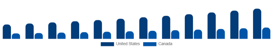 North America Hand Sanitizer Market Country 2025-2033