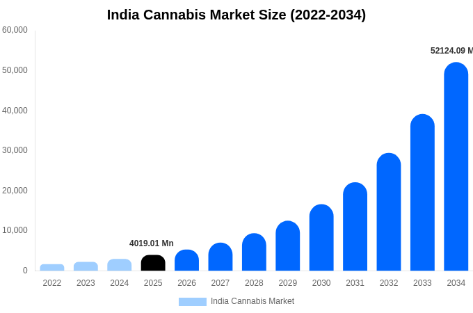 India Cannabis Market Size, Share & Trends Report By 2034