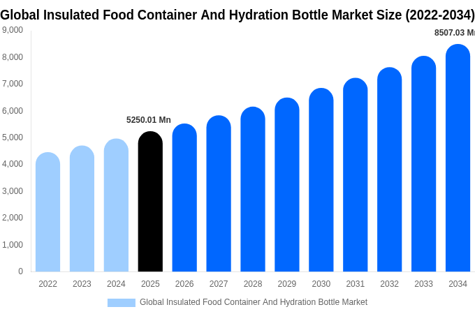 Global Insulated Food Container And Hydration Bottle Market Size Report By 2034