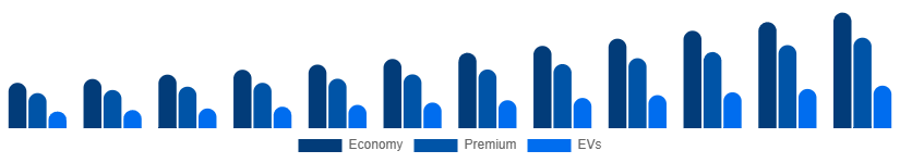 Japan Car Rental Market Vehicle 2025-2033