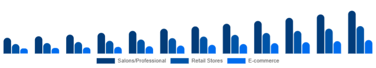 Japan Organic Hair Color Market Distribution Channel 2025-2033