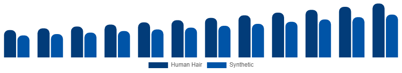 LATAM Hair Extension Market Material 2025-2033