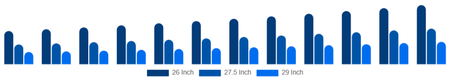 LATAM Mountain Bike Market Wheel Size 2025-2033