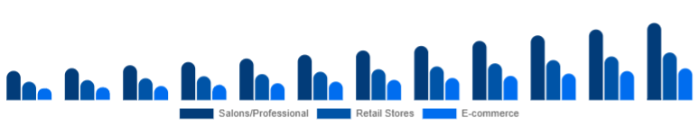 LATAM Organic Hair Color Market Distribution Channel 2025-2033