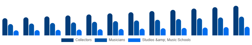 LATAM Vintage Guitars Market Application 2025-2033
