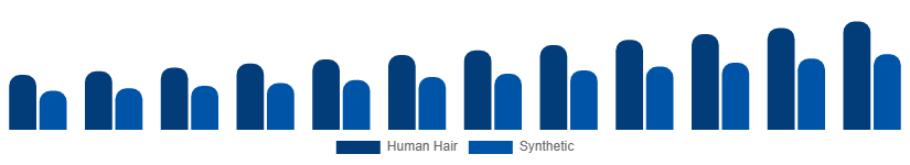 Mexico Hair Extension Market Material 2025-2033