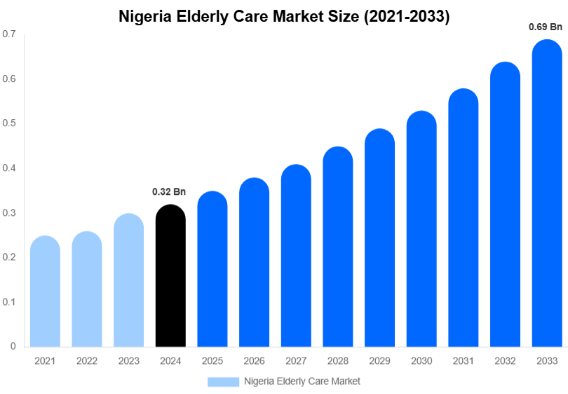Nigeria Elderly Care Market Size, Share Report By 2033
