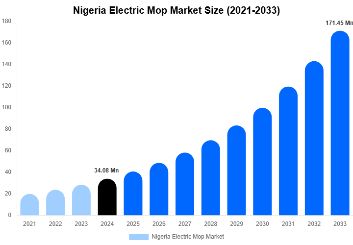 Nigeria Electric Mop Market Size, Share & Trends Report By 2033