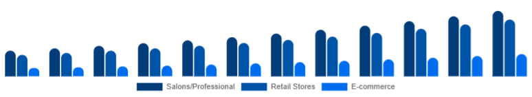 Nigeria Organic Hair Color Market Distribution Channel 2025-2033