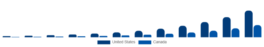 North America Non-Fungible Token Market Country 2025-2033