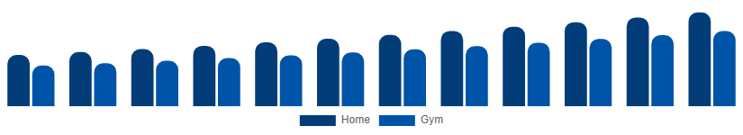 Saudi Arabia Fitness Equipment Market End Use 2025-2033