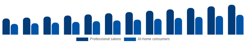 Saudi Arabia Nail Extensions Market End-user 2025-2033