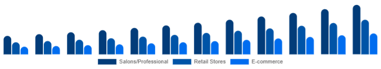 Saudi Arabia Organic Hair Color Market Distribution Channel 2025-2033
