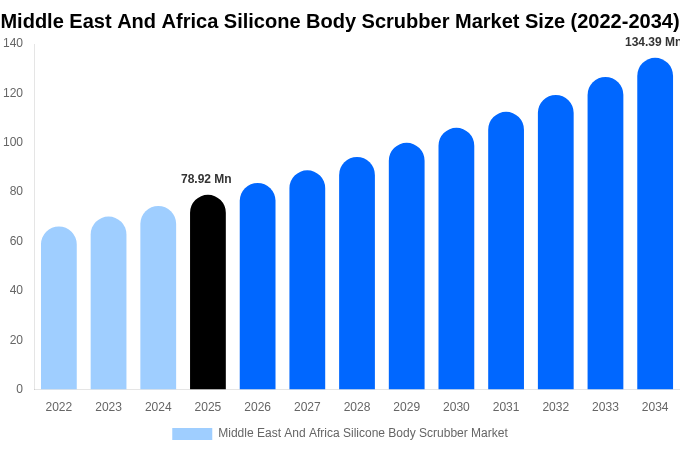 Middle East And Africa Silicone Body Scrubber Market Size, Trends & Forecast Analysis (2026-2034)