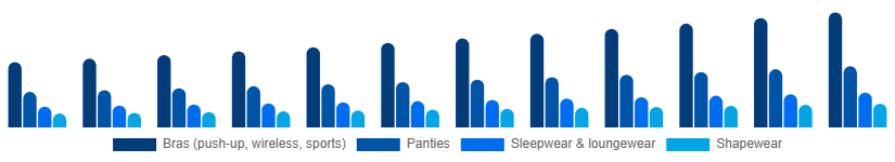 Singapore Intimate Lingerie Market Product Type 2025-2033