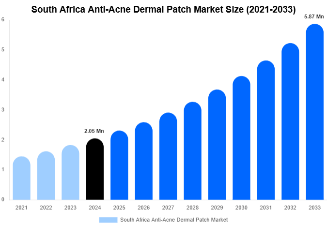 South Africa Anti-Acne Dermal Patch Market Size Report By 2033