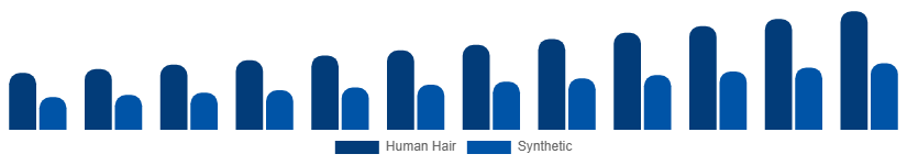South Africa Hair Extension Market Material 2025-2033