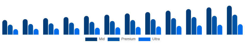 South Africa Luxury Car Market Price Tier 2025-2033