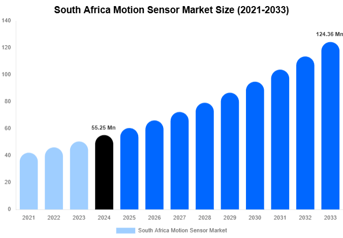South Africa Motion Sensor Market Size And Share Report By 2033