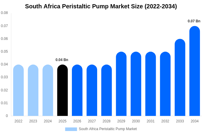 South Africa Peristaltic Pump Market Size Report By 2034