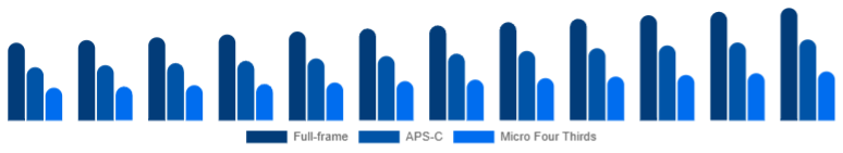 South East Asia Mirrorless Camera Market Sensor Format 2025-2033
